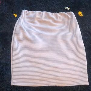 Dusty Rose Bodycon Skirt